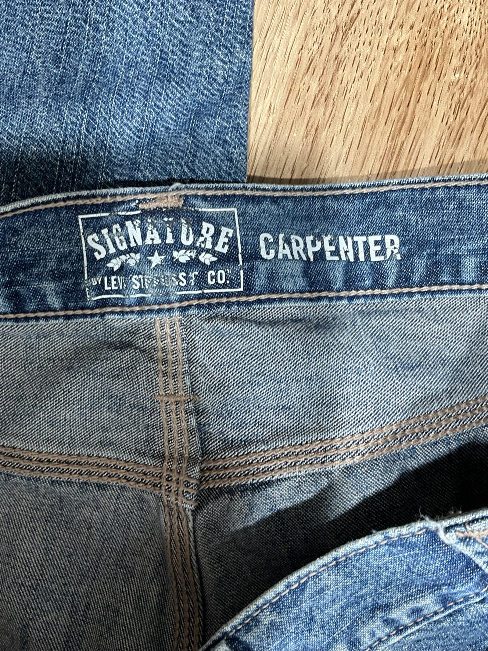 Jean Levi's Signature Carpenter W36 L30 Workwear 100% Coton Bleu – photo 12